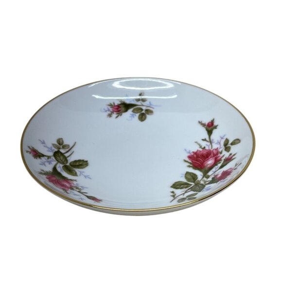7 Sango China Moss Rose Sauce Bowls 5 1/2” - Picture 8 of 11